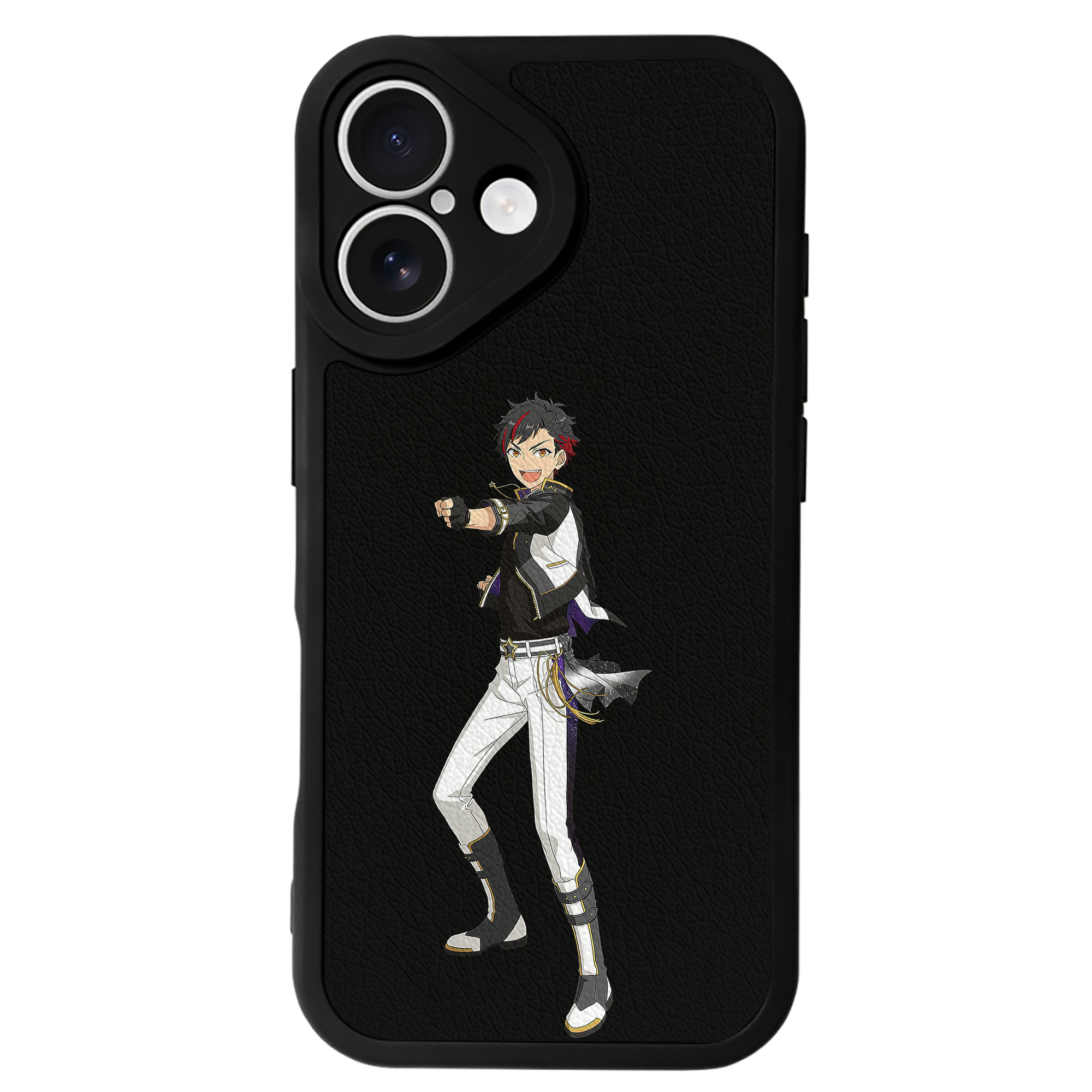 （画像用） あんさんぶるスターズ! Ensemble Stars 【iPhone 16シリーズ対応】シリコンスマホケース（レザー調） 材質：シリコン